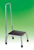 Footstool Foot Rest With Handrail