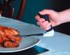 Kitchen Carving Fork with Right Angled Handles