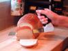 Kitchen Bread Knife with Right Angled Handle